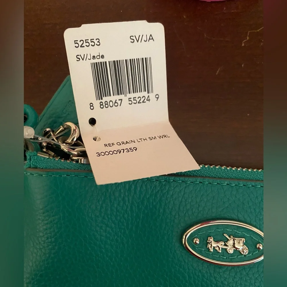 Coach Leather Small Wristlet - Picture 3 of 4